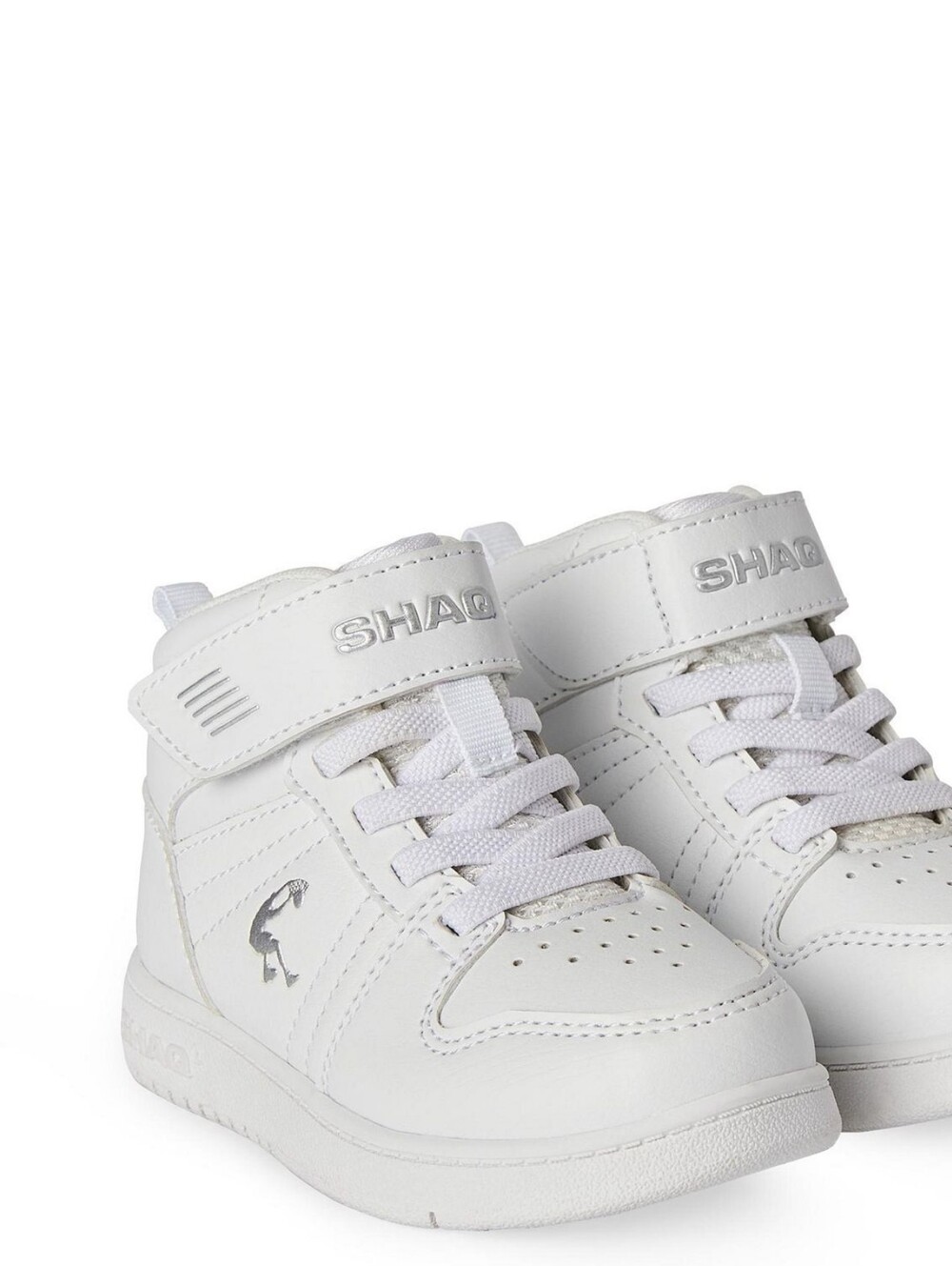 Shaq Toddler White High-Top Sneakers